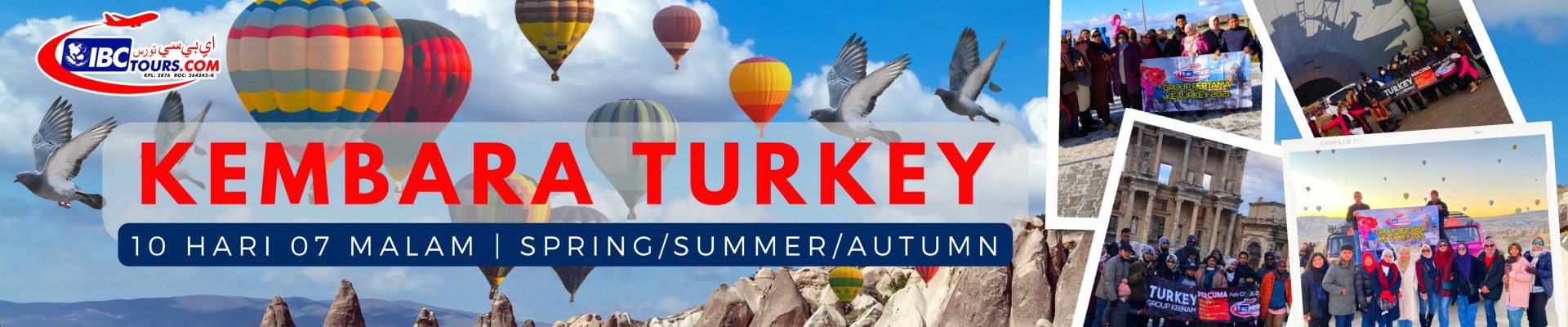 10 DAYS 07 NIGHTS DISCOVERY TURKEY (SPRING/SUMMER/AUTUMN)