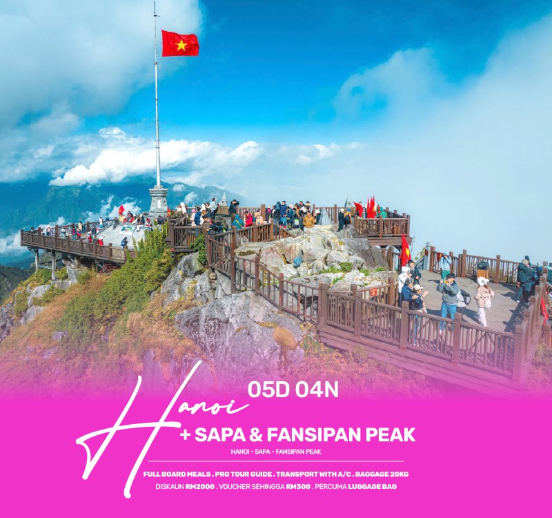 05 DAYS 04 NIGHTS HANOI - SAPA - FANSIPAN PEAK